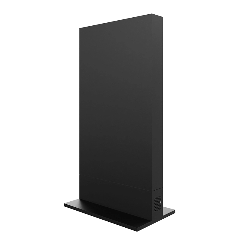 Hagor HP Kiosk 65" FS - Indoorstele 65" Portrait - abschliessbar mit Mini-PC-Fach - Graphit