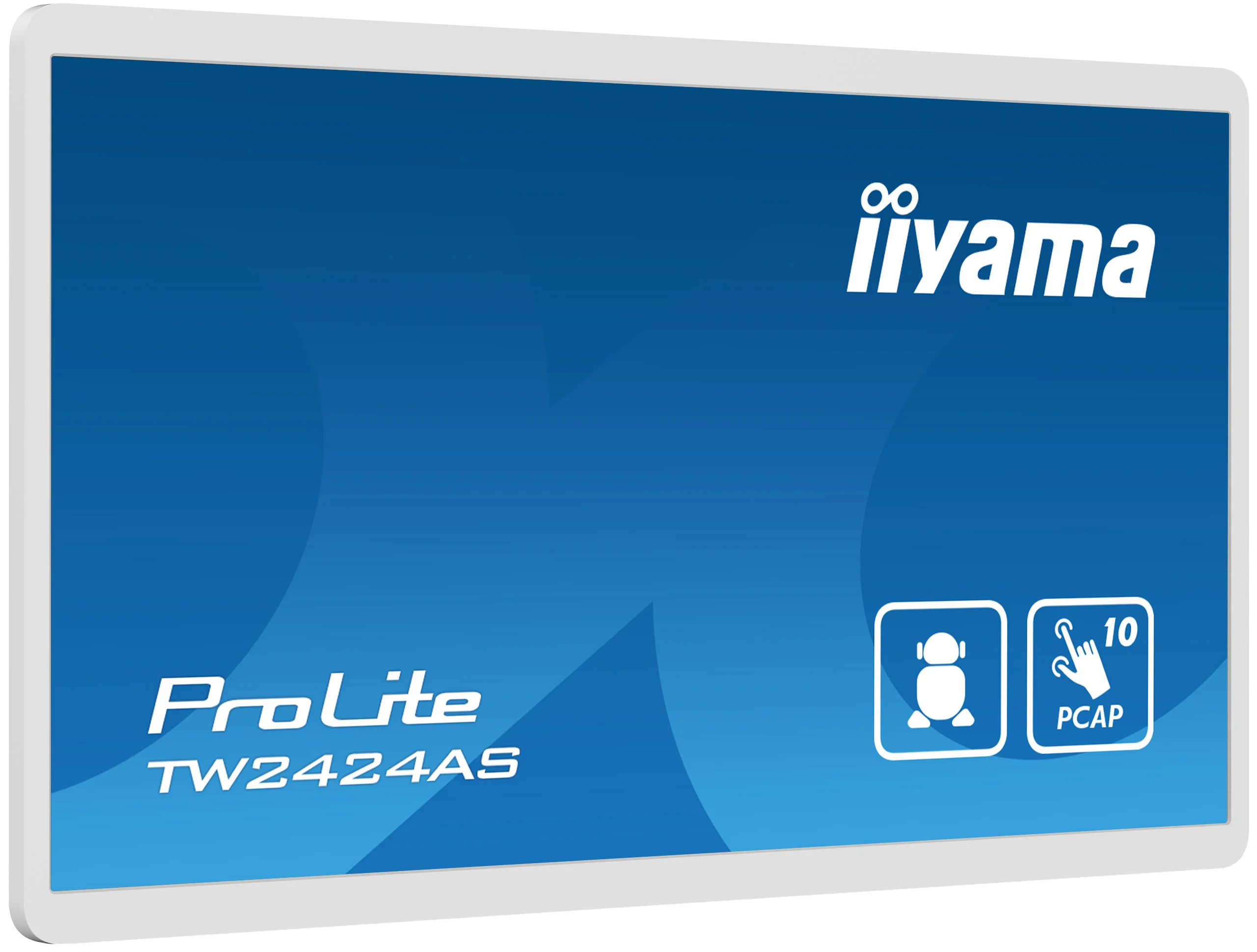 iiyama ProLite TW2424AS-W1 - 24" Touch Display - Full-HD - 250 cd/m² - 24/7 - Android 12 - weiß