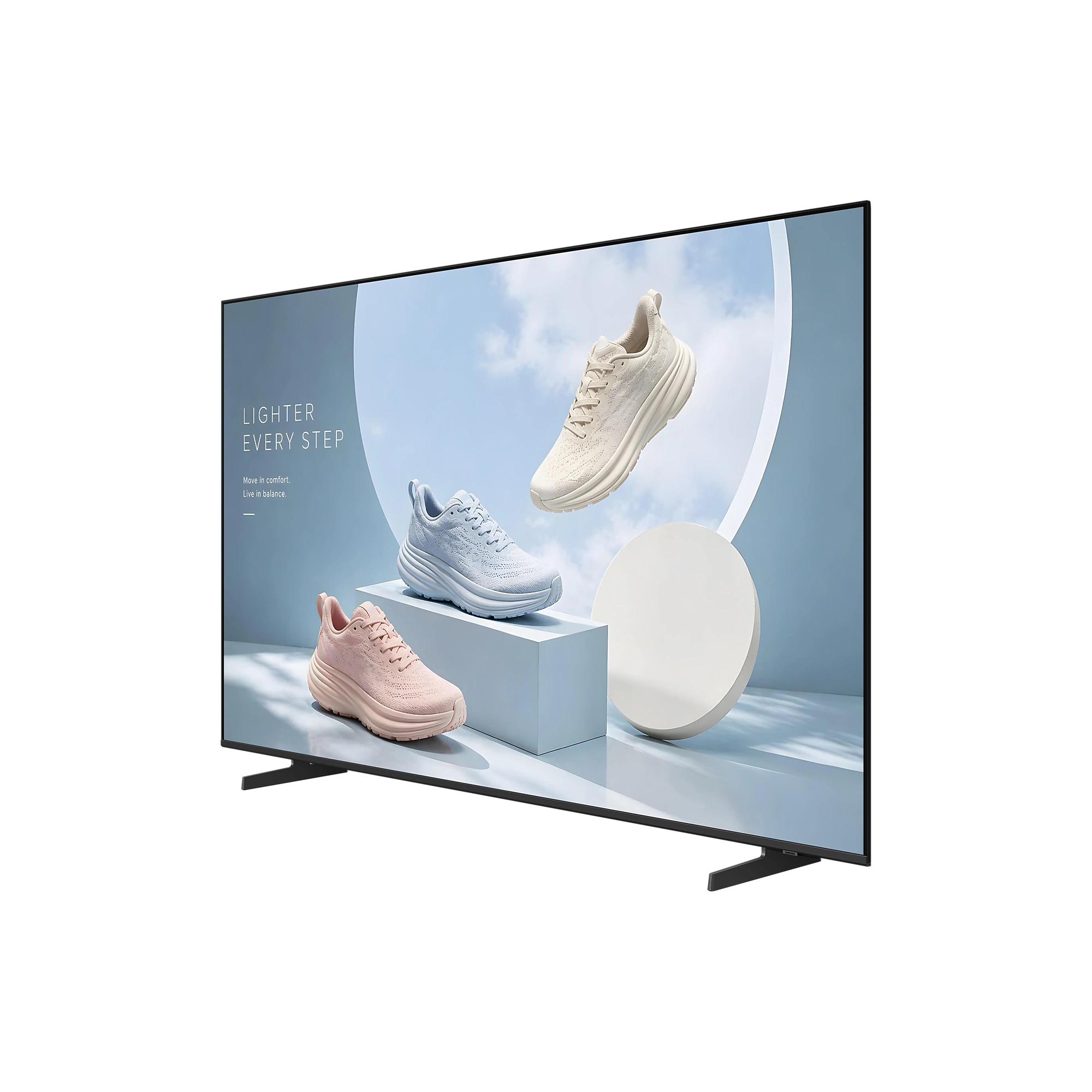 Samsung BE75HX-H - 75" Business TV - 4K UHD - 300 cd/m² - 16/7 - Tizen - Triple-Tuner - HDR10+ - VESA 400x300 - schwarz