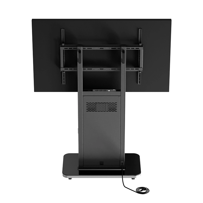 Hagor Pro-Tower M Mobiles Standsystem - Display Rollwagen 46-65" - Landscape - neigbar - höhenverstellbar - max. 80 kg - VESA 200x200-800x600 - schwarz