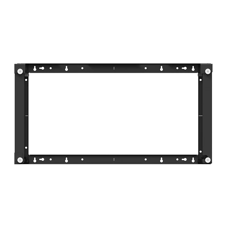 Hagor WH Hisense 55OP90FE 5688 - Outdoor-Wandhalterung displayspezifisch für Hisense 55OP90FE - hochwetterfest - Landscape und Portrait - Schwarz