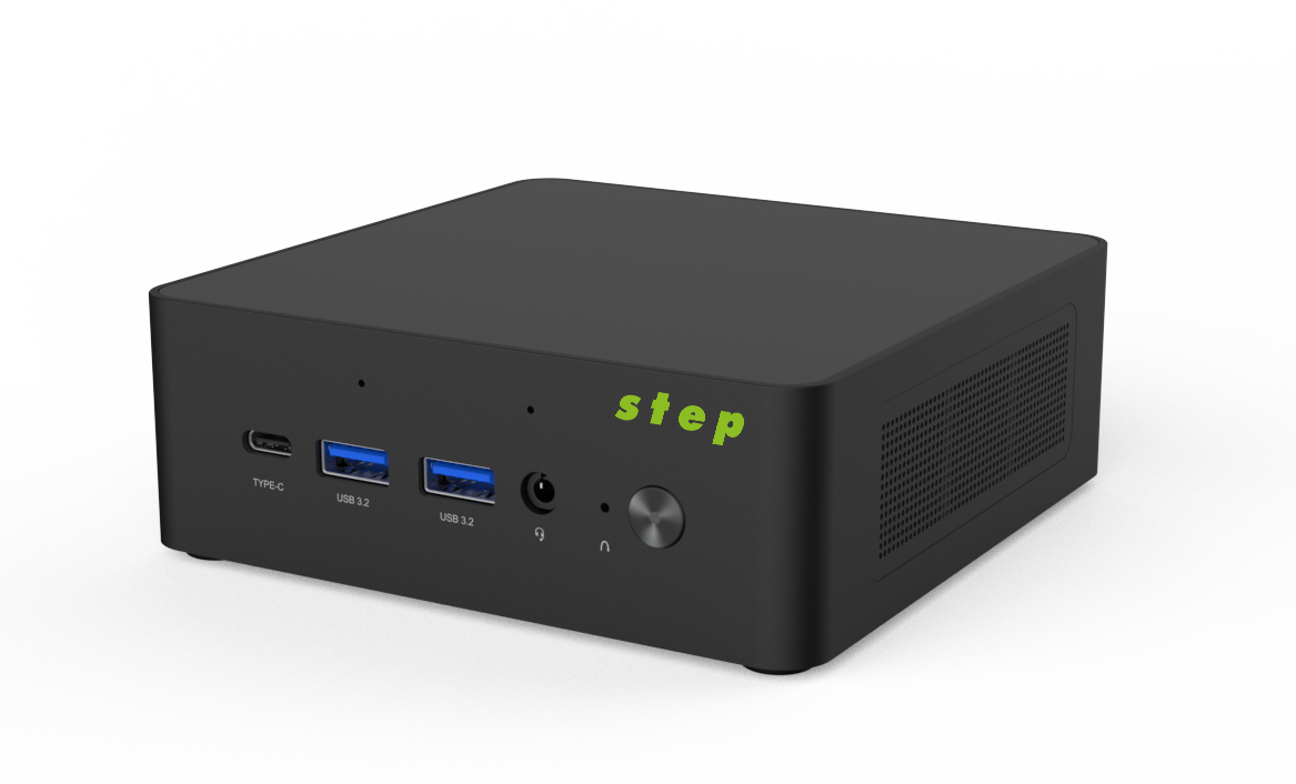 step Micro CUN 514 – Mini-PC - Intel Core Ultra 5 125H, 16GB DDR5, 512GB SSD, Win 11 Pro
