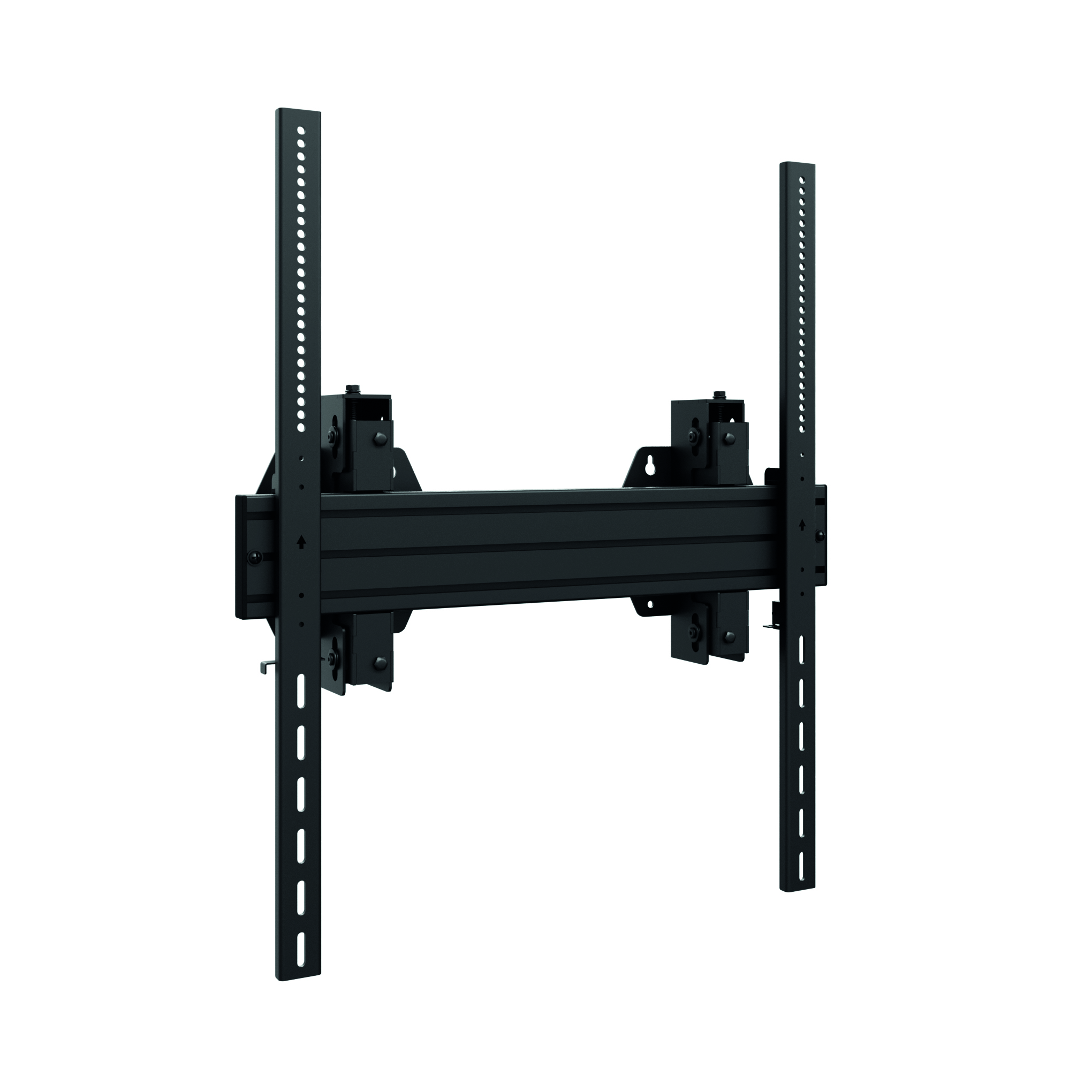 Hagor WH Synchron HD 8433 - Schwerlast-Wandhalterung 65-98" - Portrait - neigbar ±7,5° - max. 150 kg - VESA 600x800 - Schwarz