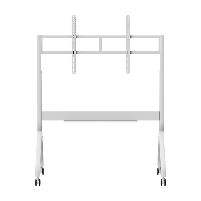 Hagor BrackIT Stand Scandio Moto 8282 - Rollwagen motorisiert 65-98" - Landscape - höhenverstellbar 300 mm - max. 85 kg - VESA 1200x600 - Weiß