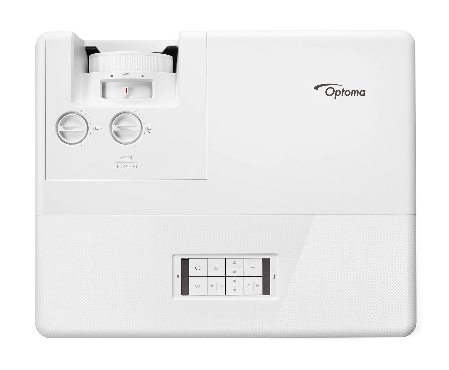Optoma ZU607T - WUXGA Laserprojektor - 6.500 Lumen - HDR - Lens-Shift - HDBaseT - IP6X - 24/7 - weiß