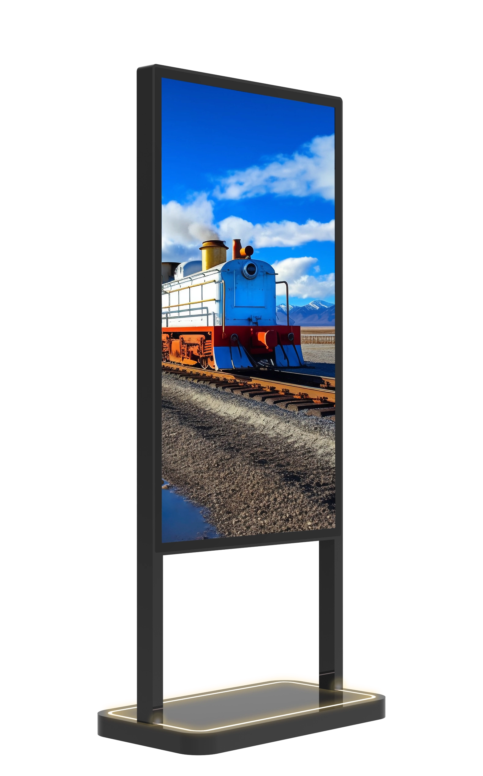 Dahua DHI-LDV55-PAI400L - 55" Portrait-Display - 4K UHD - 700 cd/m² - 24/7 - Android 11 - schwarz