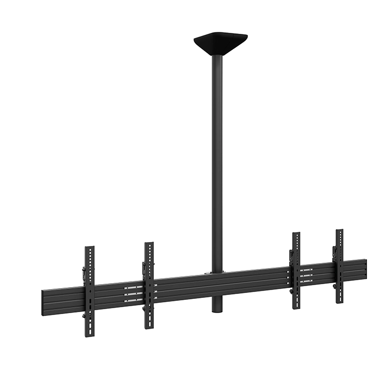 Hagor CPS Menuboard D2L 46-65" - Deckenhalterung 2 Displays Landscape - max. 40 kg je Screen - VESA 600x400 - neigbar - schwarz