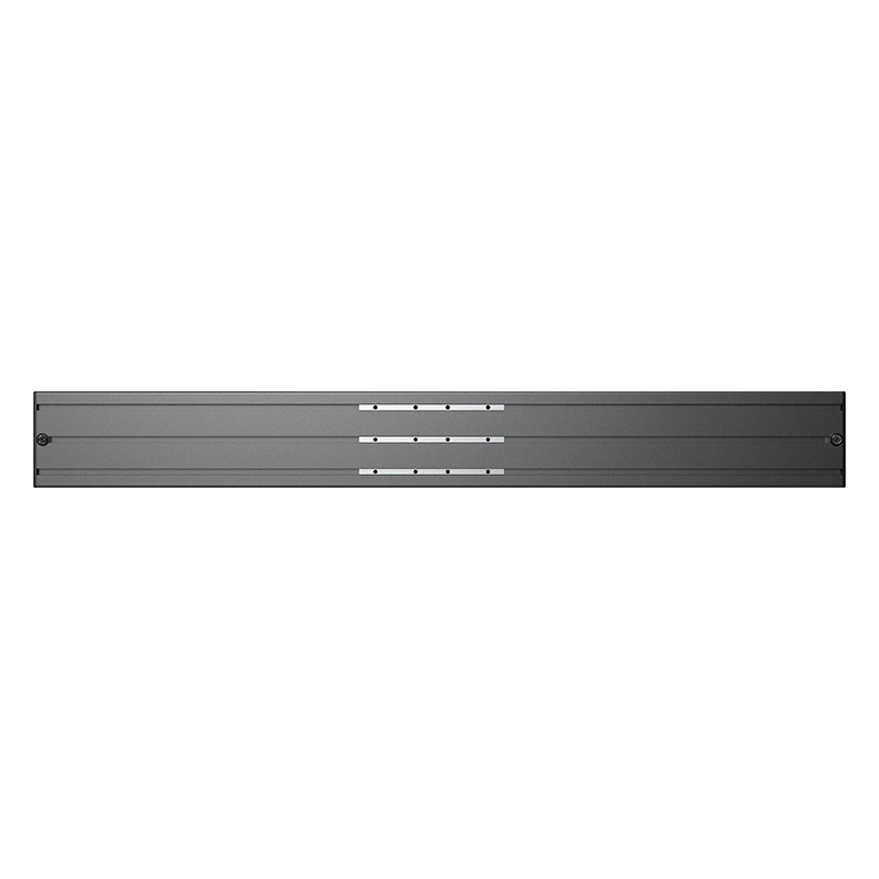 Hagor CPS Alu Rail 1000 mm 3212 - comPROnents Aluminiumschiene - inkl. Endkappen, Verbinder und Kabelclips - schwarz
