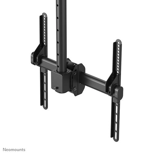 Neomounts NM-C440BLACK - Deckenhalterung 32-60" - max. 50 kg - VESA 400x400 - Schrägdecken-geeignet - 360° Schwenk - H 56-91 cm - schwarz
