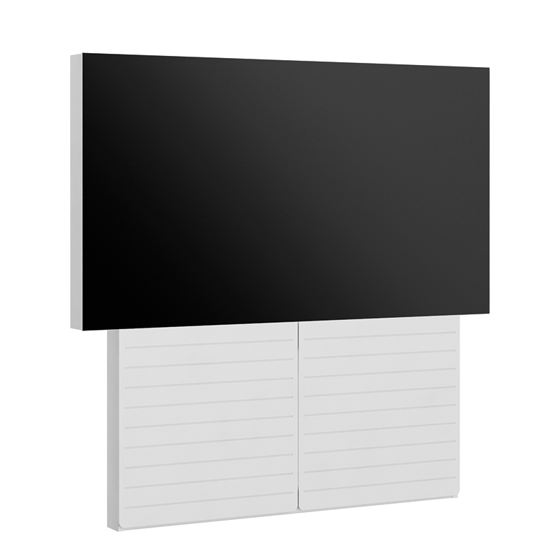Hagor CON-Line LED BW 110" 2888 - LED-Wandsystem mit Technikkorpus für LED-All-in-One bis 110 Zoll - Weiß