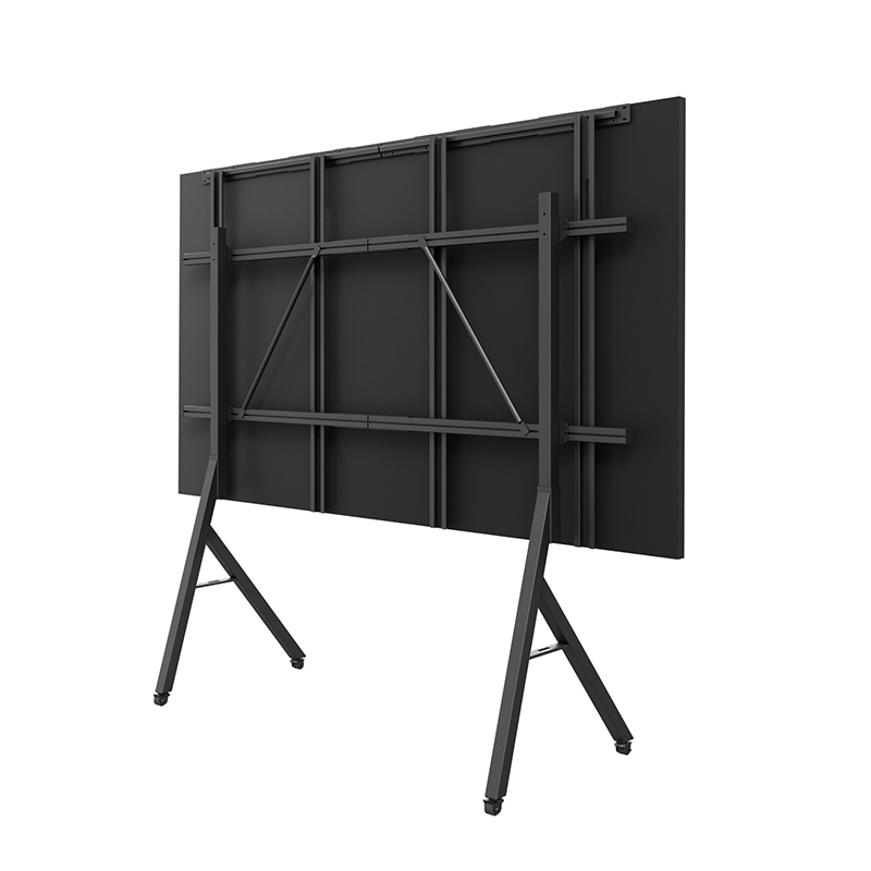 HAGOR HP LED Trolley Samsung IAB 146" 5943 - mobiles Standsystem - 3 Höhen-Positionen - Rollwagen - Schwarz