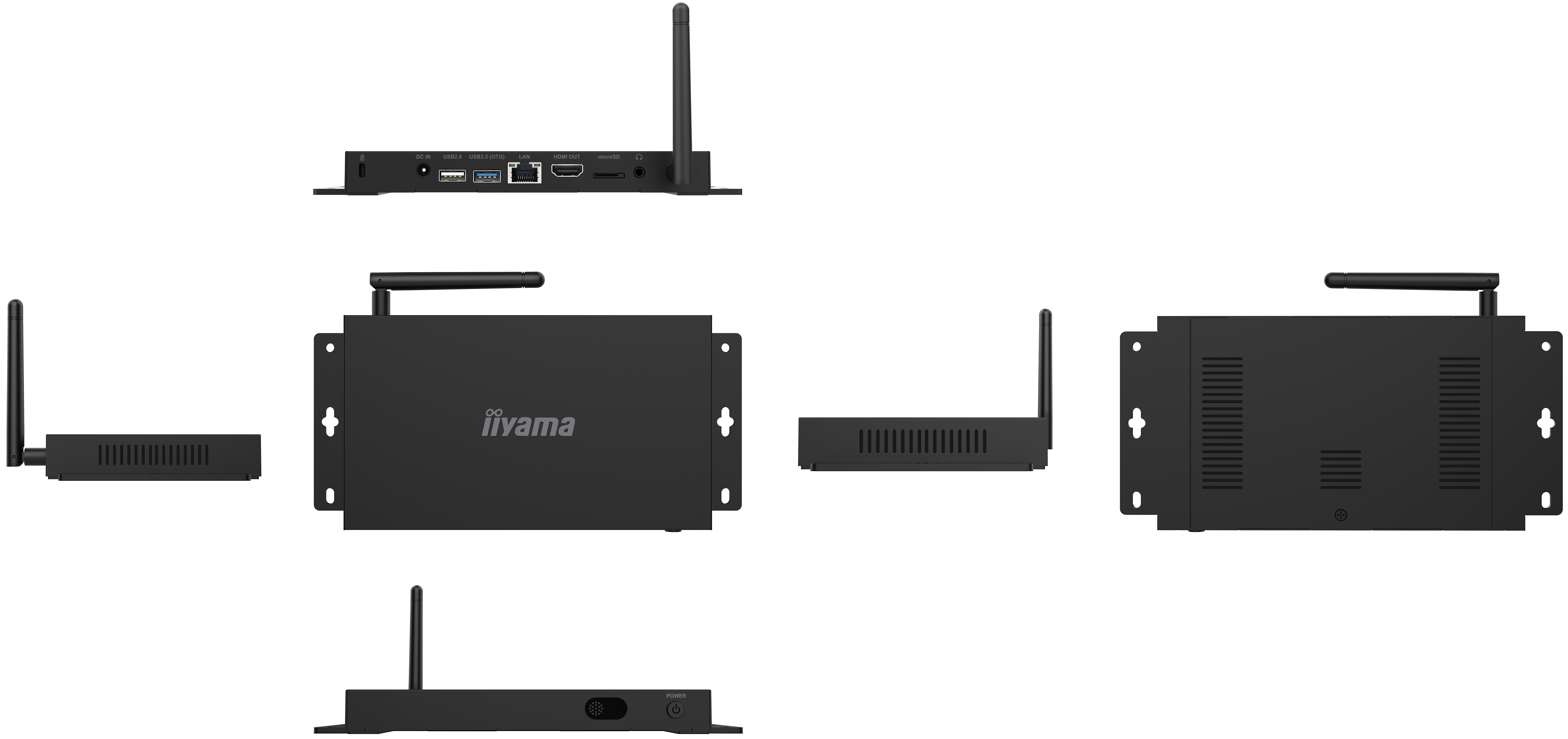 iiyama IISIGNAGEBOX-1 – 4K Digital Signage Player mit Android für iiSignage2