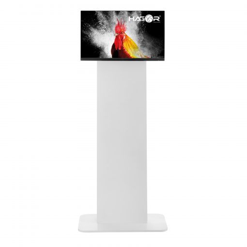 Hagor vis-it Tilt White 1571 – Indoor-Stele neigbar für 22-43 Zoll - Weiß