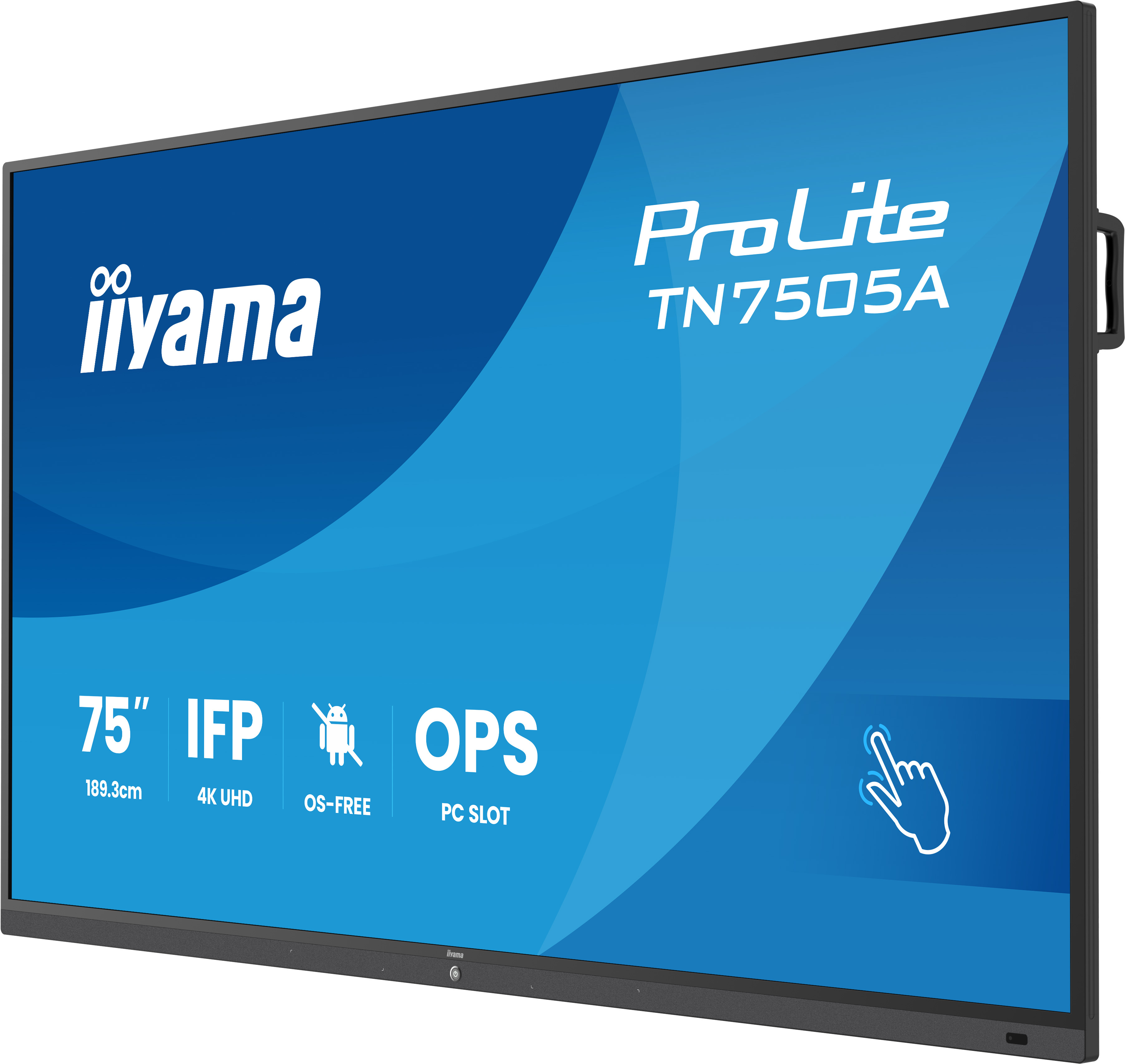 iiyama ProLite TN7505A-B1AG - 75" IR+ Touchdisplay, NO-OS