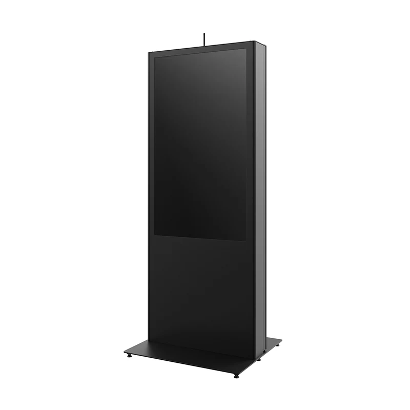 Hagor vis-it Portrait 49 - 55" Back-to-Back 1913 - Indoorstele für zwei Displays - 49 - 55" (124 - 140 cm) - Mini-PC-Fach abschließbar - aktive Lüftung - Anthrazitgrau RAL 7016