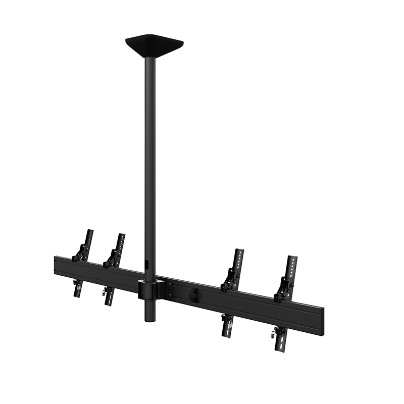 Hagor CPS Menuboard D2L 46-65" - Deckenhalterung 2 Displays Landscape - max. 40 kg je Screen - VESA 600x400 - neigbar - schwarz