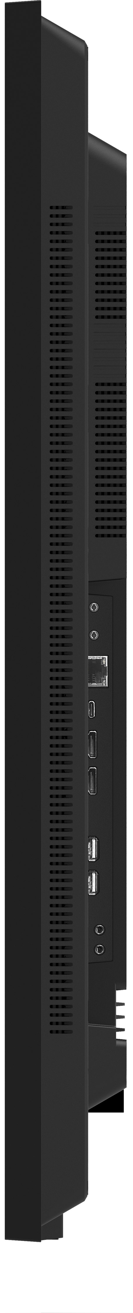 Hagor vis-it Bundle iiyama ProLite LH5566UHSB-B1AG - Indoorstele Portrait 55 Zoll - 4K UHD - 800 cd/m² - 24/7 - Mini-PC-Fach abschließbar - RAL 7016