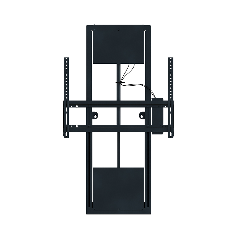Hagor WH Moto Slim 8423 - Motorisierte Wandhalterung 42-86" - Landscape und Portrait - höhenverstellbar 600 mm Fahrweg - max. 80 kg - VESA 800x600 - Schwarz
