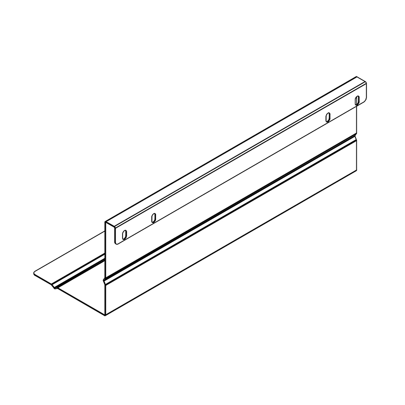 Hagor CON-Line AV Shelf 2932 - AV-Ablage zum Einhängen frontseitig - B 550 x T 161 mm - Stahl pulverbeschichtet schwarz