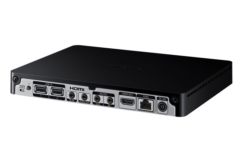 Samsung SBB-SS08FV2XEN - Externer 4K Signage Player, Tizen 7.0, HDMI, Wi-Fi, VXT-kompatibel, Generation 11