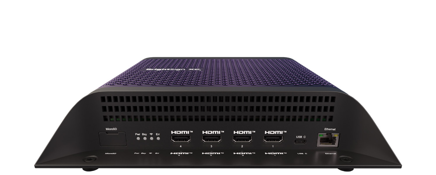 BrightSign XC4055 - 8K Digital Signage Player - 4x HDMI - Intel Core i5 - BrightSignOS