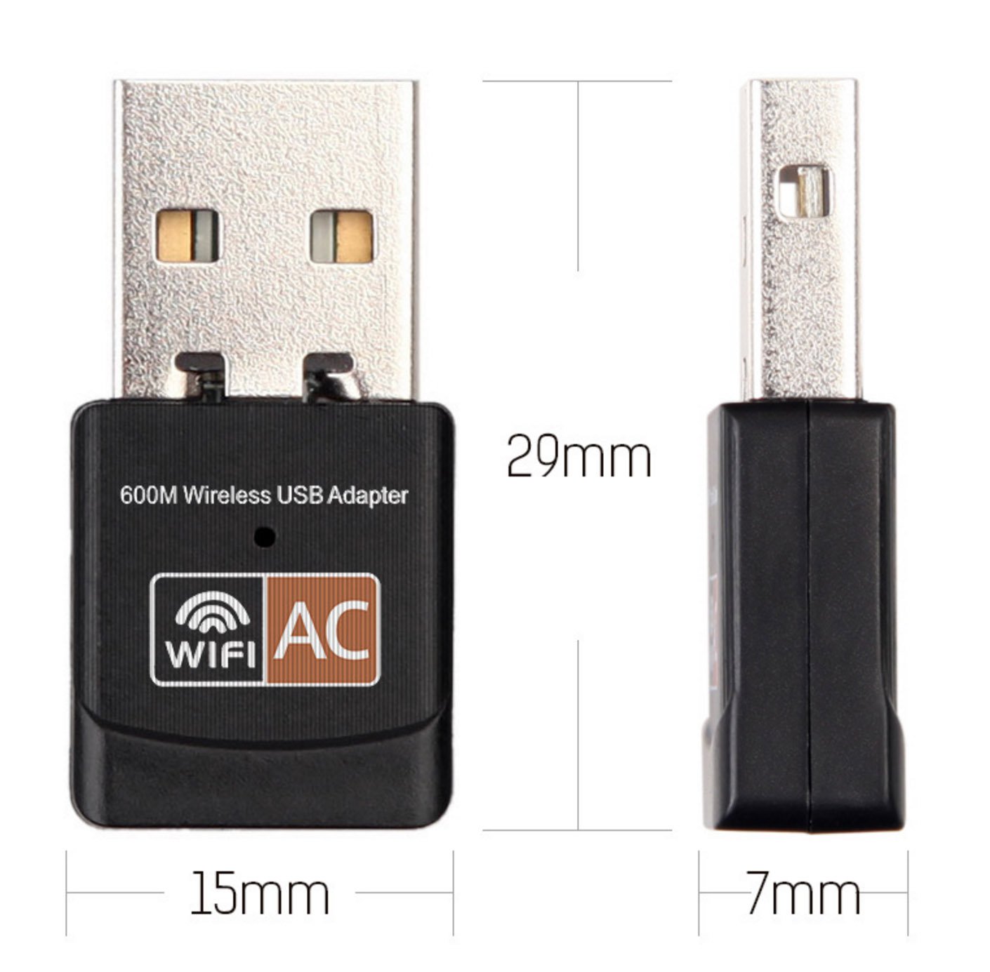 Kindermann Klick&Show Miracast WiFi Dongle - Nachrüst-Stick für K-4x und K-WM - WiFi 5 - USB-A - schwarz