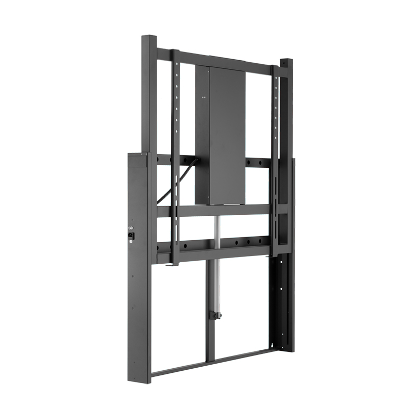Hagor WH Moto 80 8407 - Motorisierte Wandhalterung 84-110" - Landscape - höhenverstellbar 500 mm Fahrweg - max. 80 kg - VESA 900x800 - Schwarz