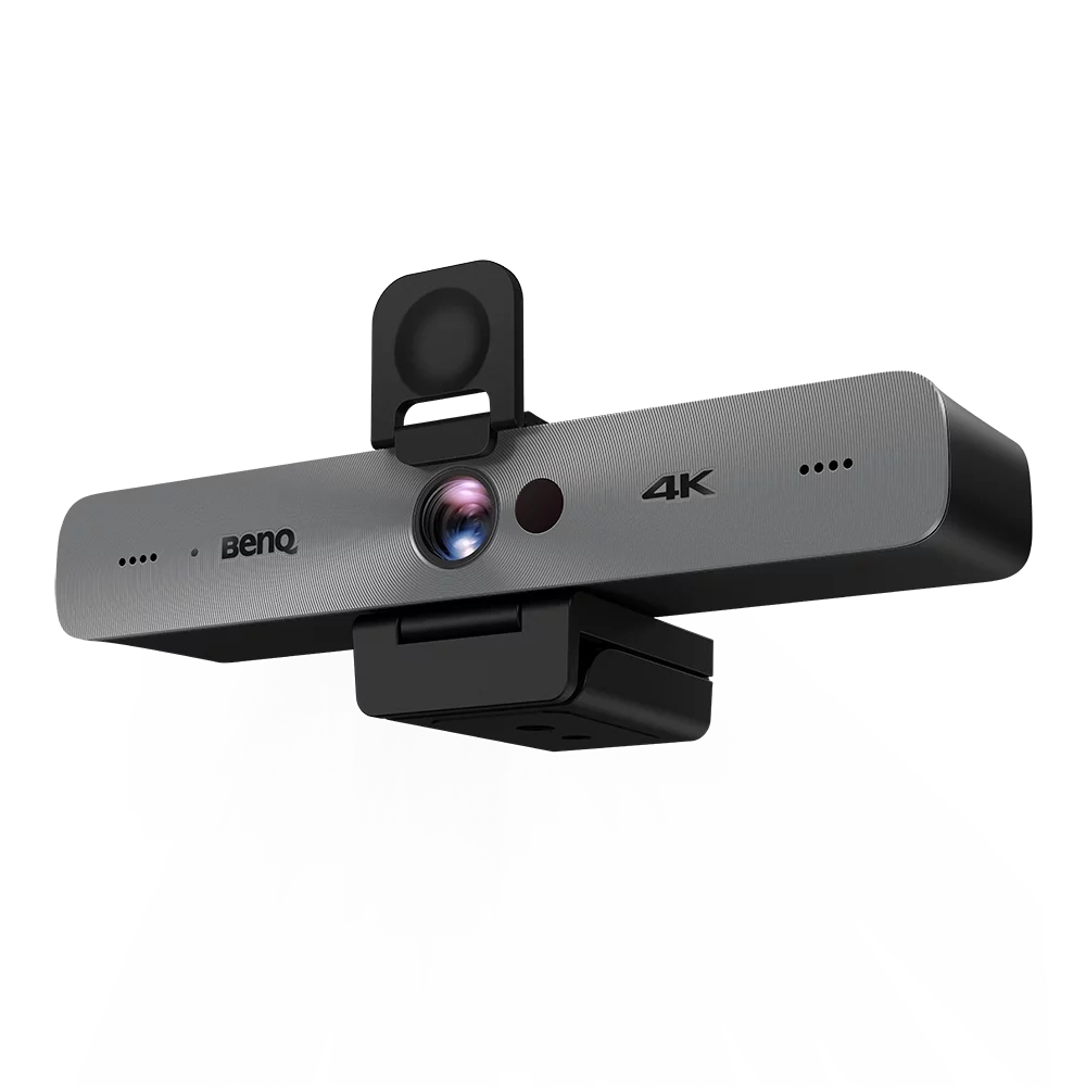BenQ DVY32 - KI-Videokonferenzkamera 4K - USB Plug-and-Play für Displays, PCs und Laptops