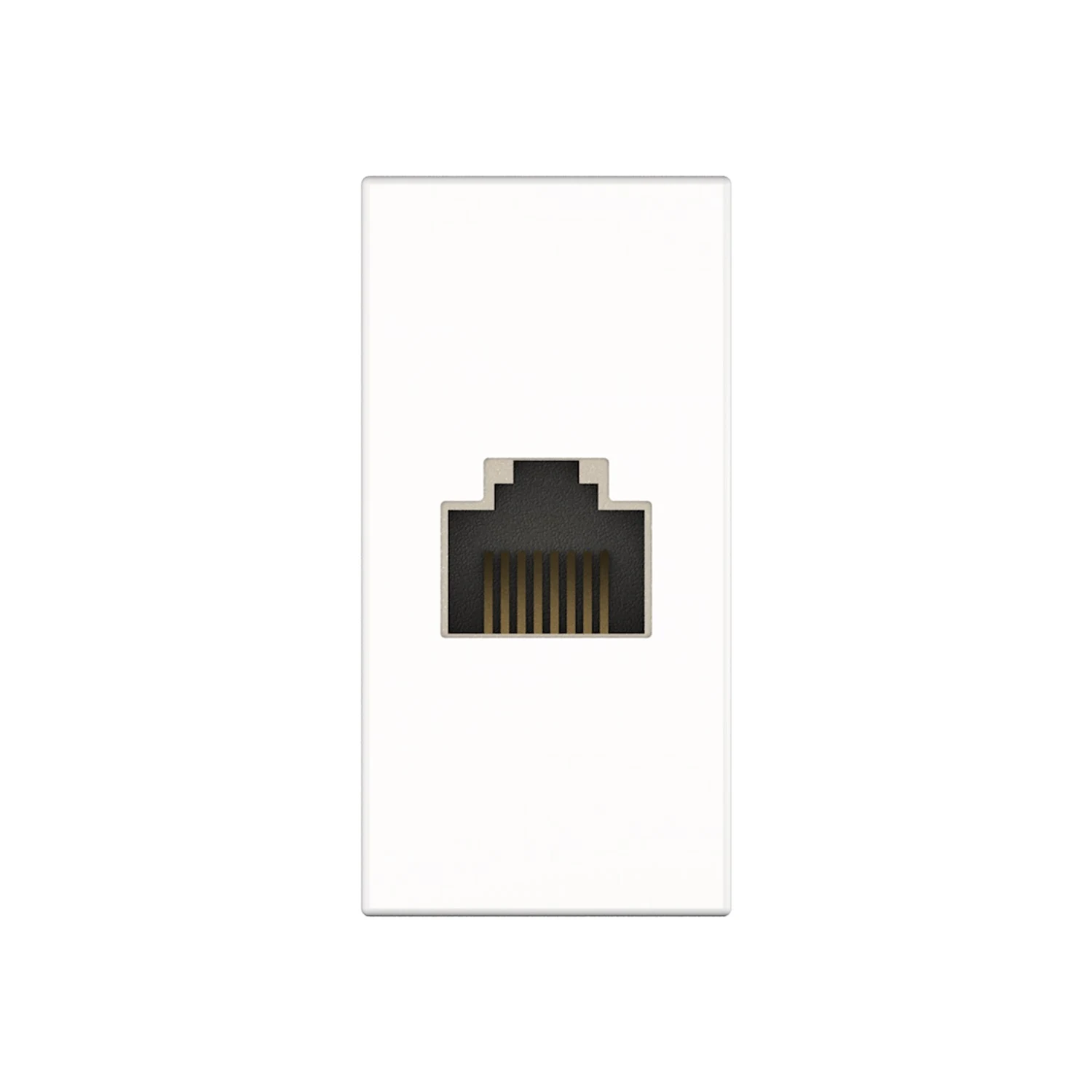 Kindermann Konnect flex 45 click Cat-6 (RJ45) 3 m - Halbblende