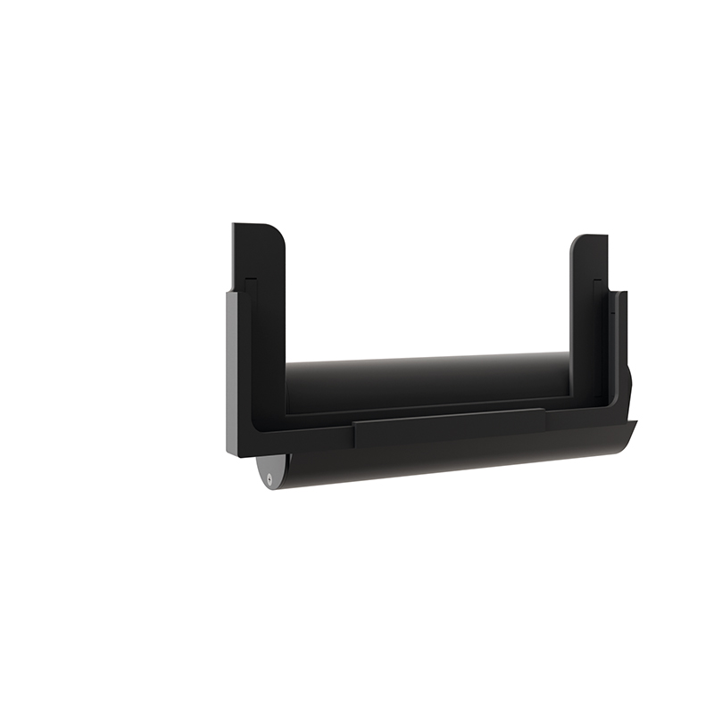 Hagor CON-Line Tabletholder 2882 - Tablet-Halterung seitlich 9,7 bis 12,4" mit USB-A - 310 x 137,5 x 113 mm - Kunststoff schwarz