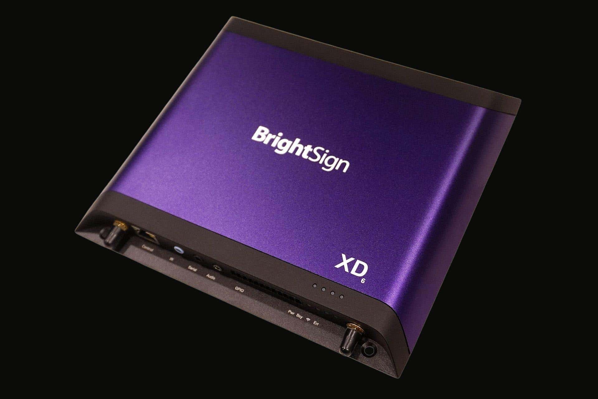 BrightSign XD236 - 4K Digital Signage Player - Dual-4K - PoE+ - BrightSignOS