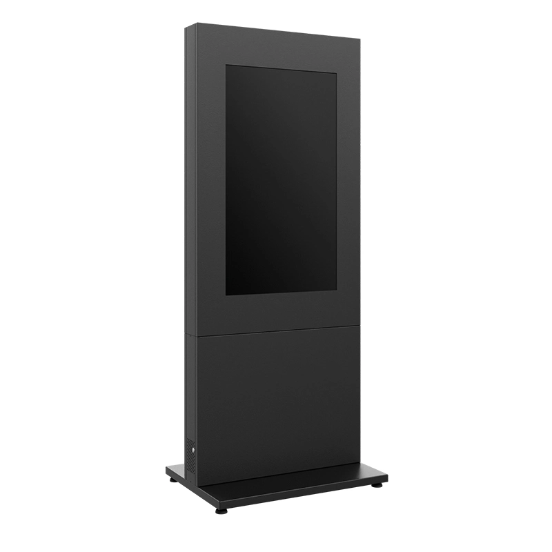 Hagor HP Kiosk 46" FS - Indoorstele 46" Portrait - abschliessbar mit Mini-PC-Fach - Graphit