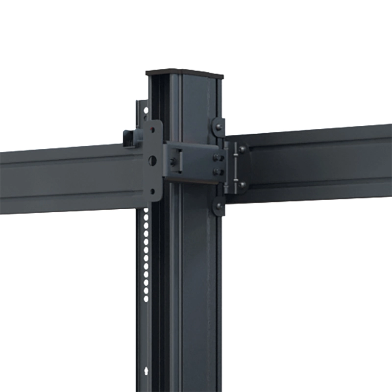 Hagor CPS Floor-Wall Dual 3332 - Boden-Wandhalterung 75-86" - höhenverstellbar - Landscape - bis 70 kg je Screen - VESA 400x400-900x800