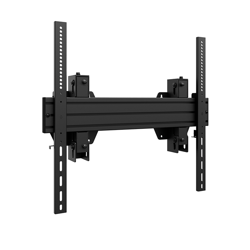 Hagor WH Synchron HD 8432 - Schwerlast-Wandhalterung 55-75" - Landscape - neigbar ±7,5° - max. 150 kg - VESA 600x600 - Schwarz