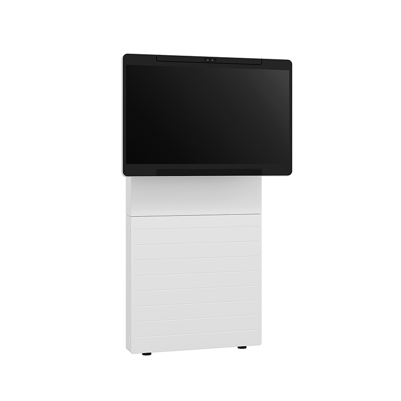 Hagor CON-Line Big W Lift Cisco WebEx Board Pro 55" 2785 - Medienstele Boden-Wandmontage elektrisch höhenverstellbar - 500mm Fahrweg - displayspezifisches Lochbild - Landscape - VESA-frei - Weiß