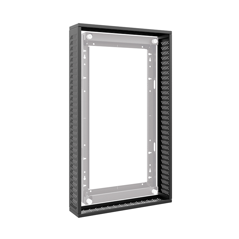 Hagor Cover-Set WH LG XE4 49" 5872 - Diebstahlsichere Abdeckung für Wandhalterung 5867 - hochwetterfest - Schwarz