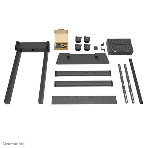 Neomounts FL55-875BL1 - TV-Trolley 55-100 Zoll - max. 110 kg - VESA 800x600 - motorisiert - abschließbar - schwarz