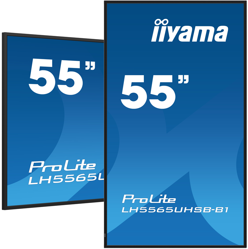 iiyama ProLite LH5565UHSB-B1 - 55" 4K Digital Signage Display, 800 cd/m², Android 11
