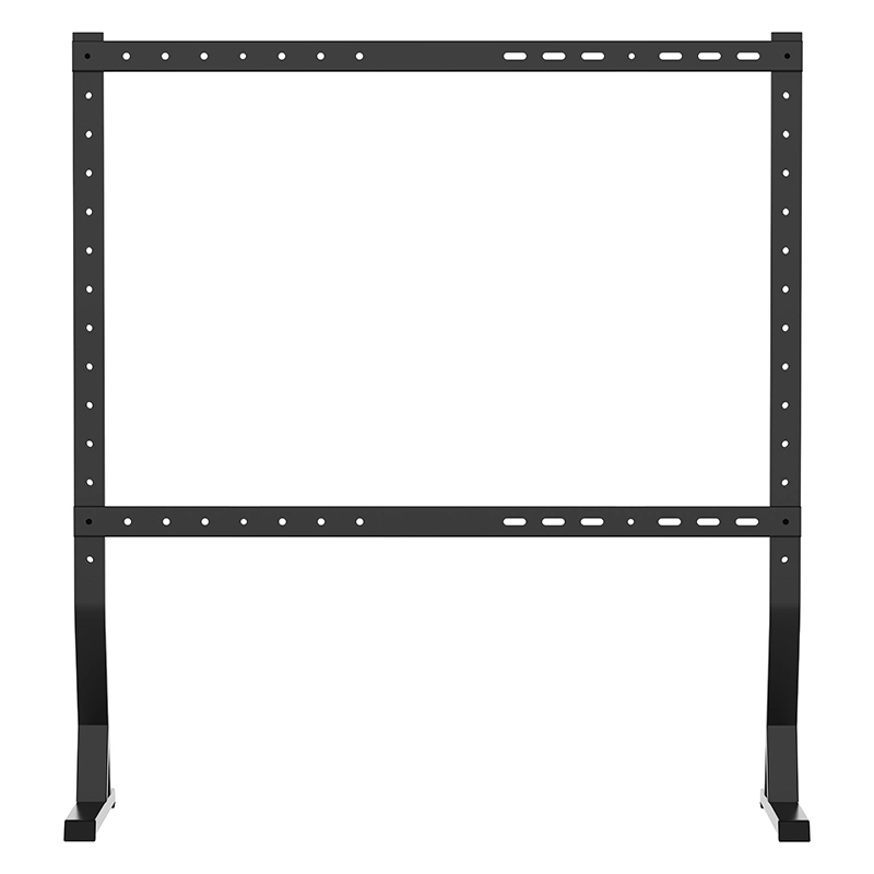 Hagor Tablestand BL XXL - Tischstandfuß für Displays 75-86", VESA 200x200 bis 800x600mm, bis 60kg, Schwarz