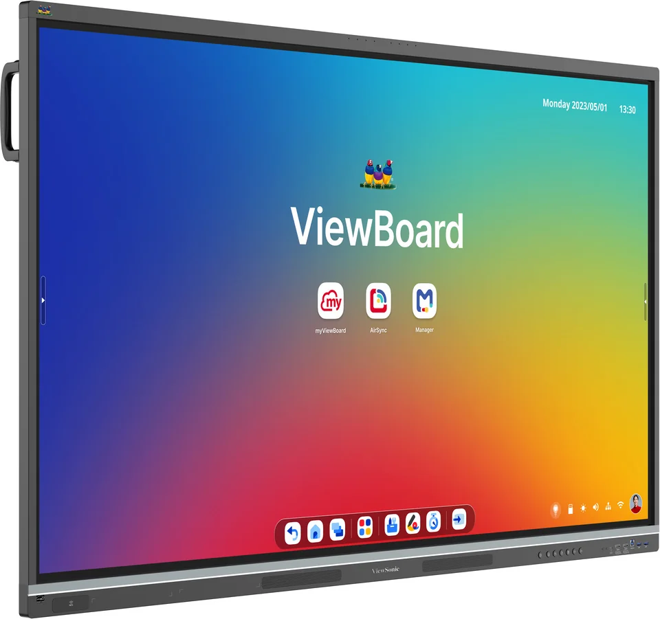 ViewSonic ViewBoard IFP6551-3C - Interaktives Touch-Display 65" - 4K UHD - Android 14 EDLA - 50-Punkt Infrarot-Touch - 500 cd/m² - VESA 600x400