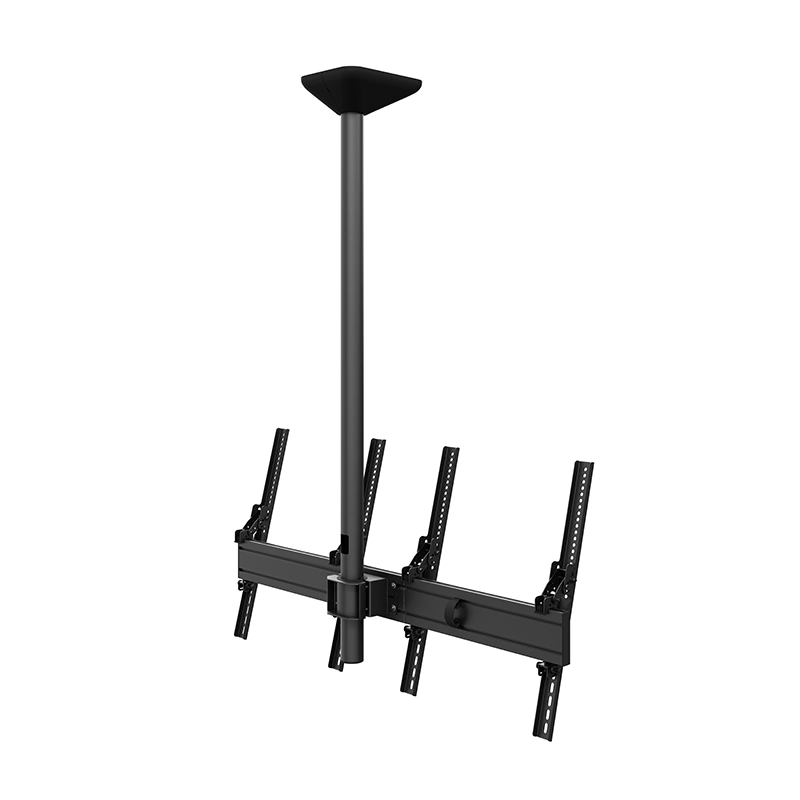 Hagor CPS Menuboard D2P 46-65" - Deckenhalterung 2x Portrait - max. 40 kg - VESA 400x600 - 1209 mm - schwarz