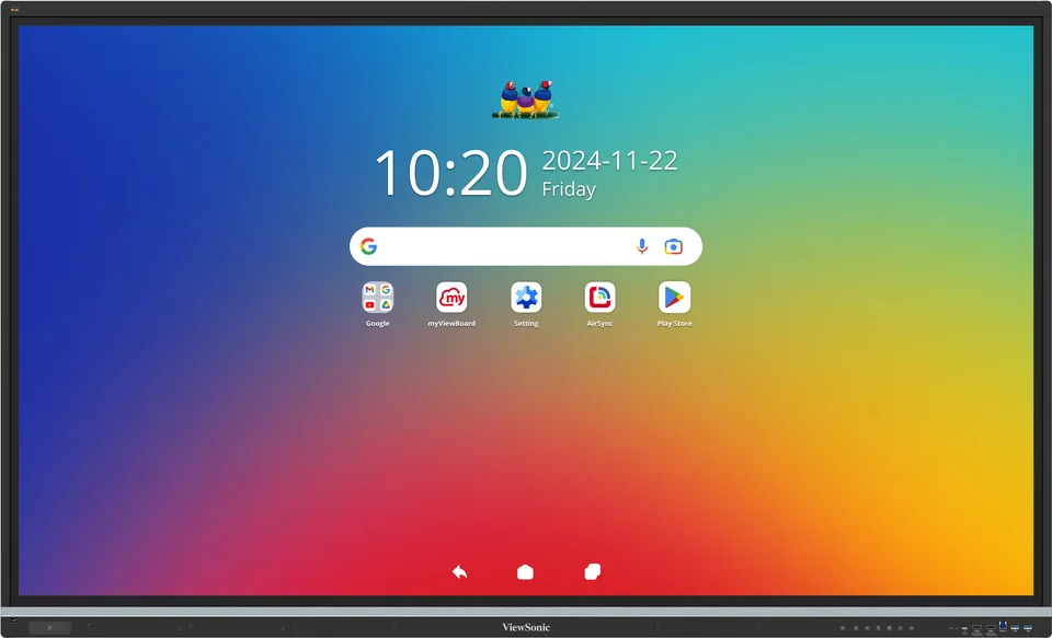ViewSonic ViewBoard IFP7551-3C - Interaktives Touch-Display 75" - 4K UHD - Android 14 EDLA - 50-Punkt Infrarot-Touch - 500 cd/m² - VESA 800x400