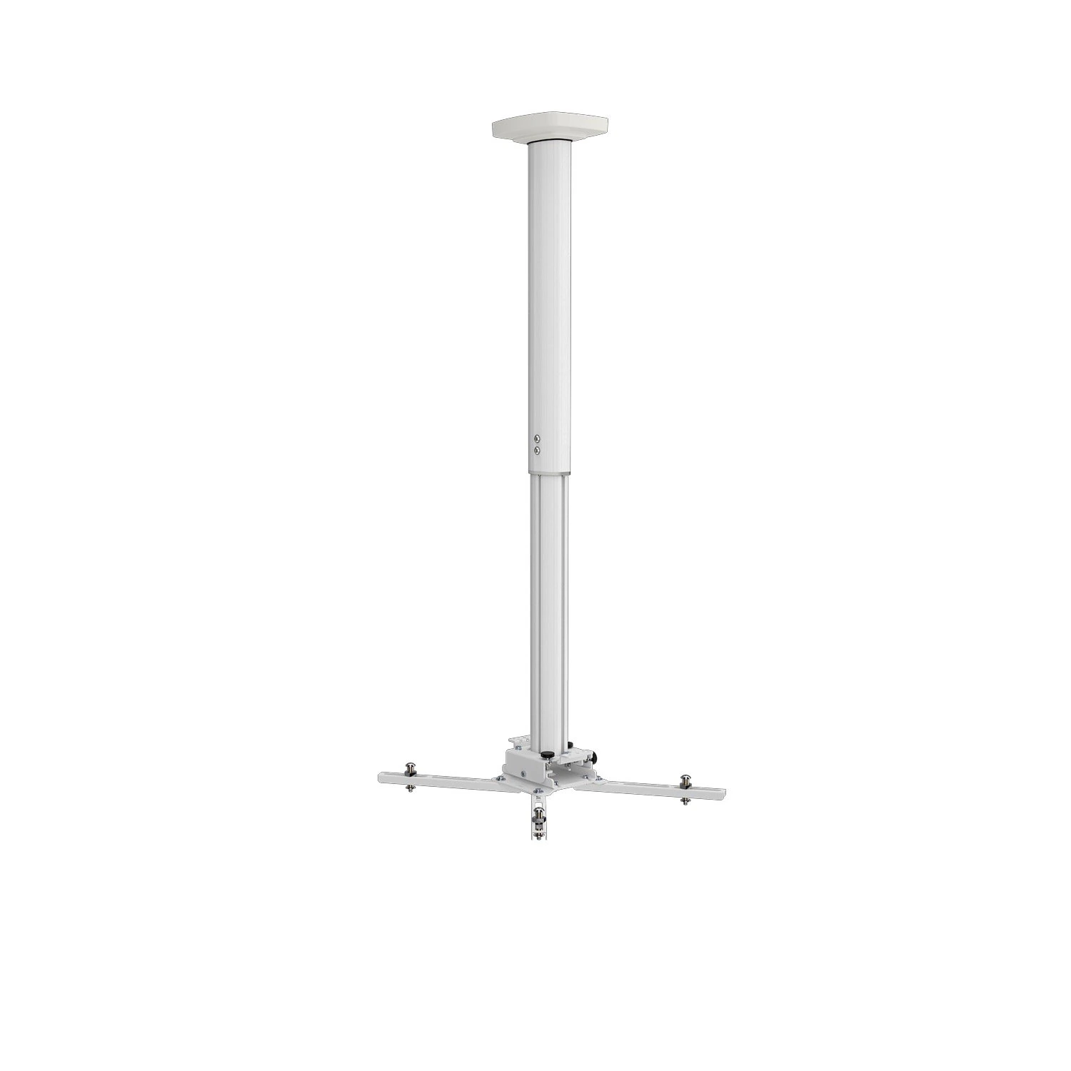 Kindermann Premium MA 100 7460000101 - Beamer-Deckenhalterung 61-100 cm - max. 30 kg - Aluminium - TÜV/GS - weiß