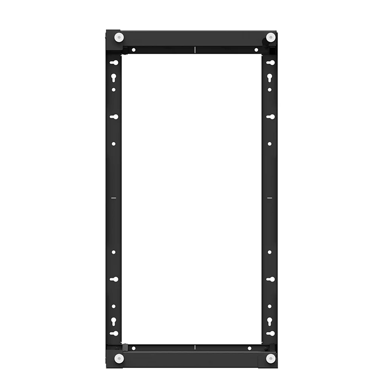 Hagor WH Hisense 55OP90FE 5688 - Outdoor-Wandhalterung displayspezifisch für Hisense 55OP90FE - hochwetterfest - Landscape und Portrait - Schwarz