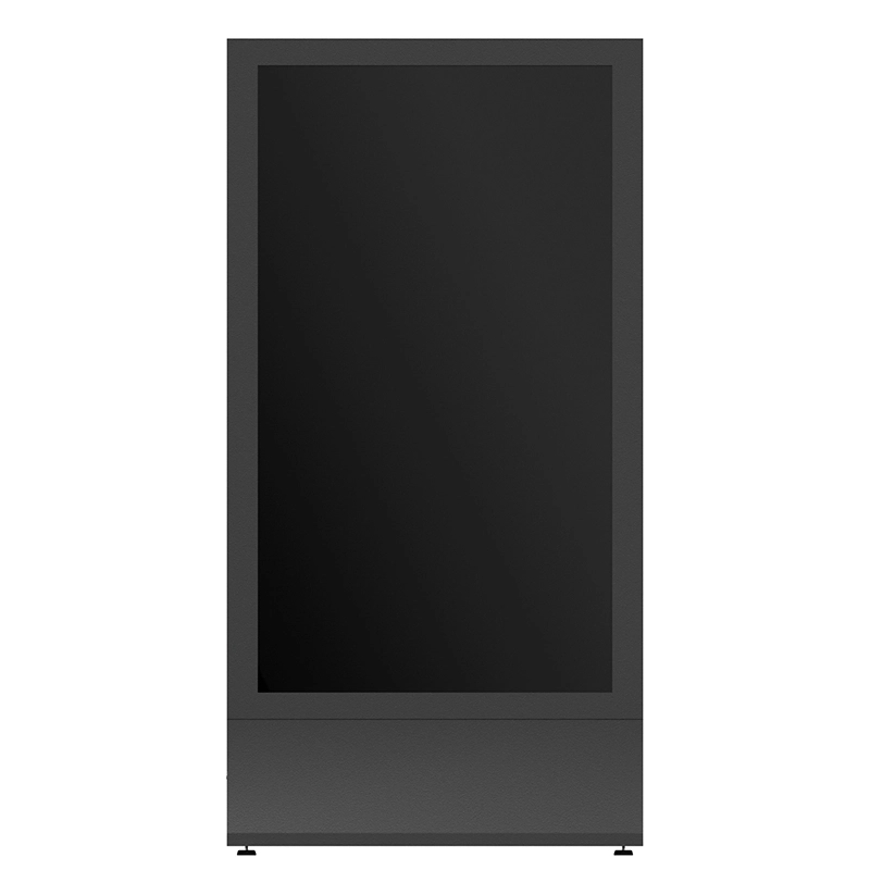 Hagor HP Kiosk 65" FS B2B - Back-to-Back Indoorstele 65" für 2 Displays - Portrait - abschliessbar - Anthrazitgrau
