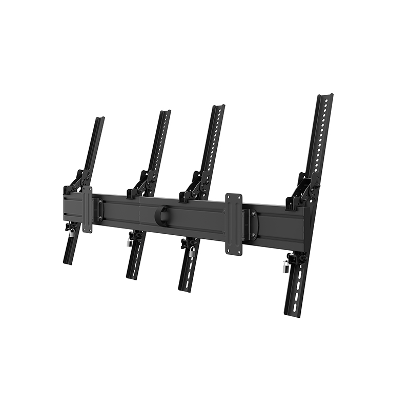 Hagor CPS MENUBOARD W2P - Wandhalterung - 2x46-65 Zoll, VESA 400x600mm, bis max. 100kg, Schwarz