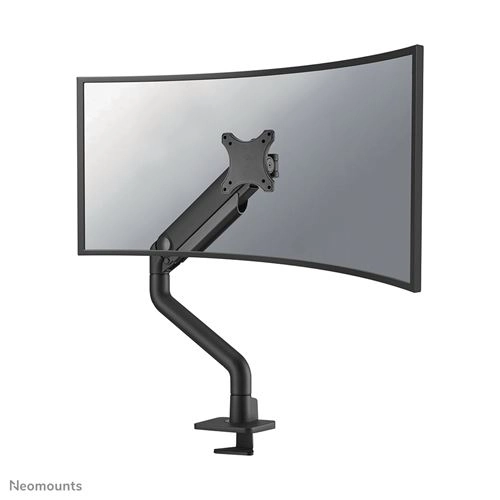 Neomounts DS70S-950BL1 - Monitorarm, 17-49 Zoll, 18kg, Gasfeder, Curved, 180°-Stopp, VESA 75x75/100x100, Schwarz