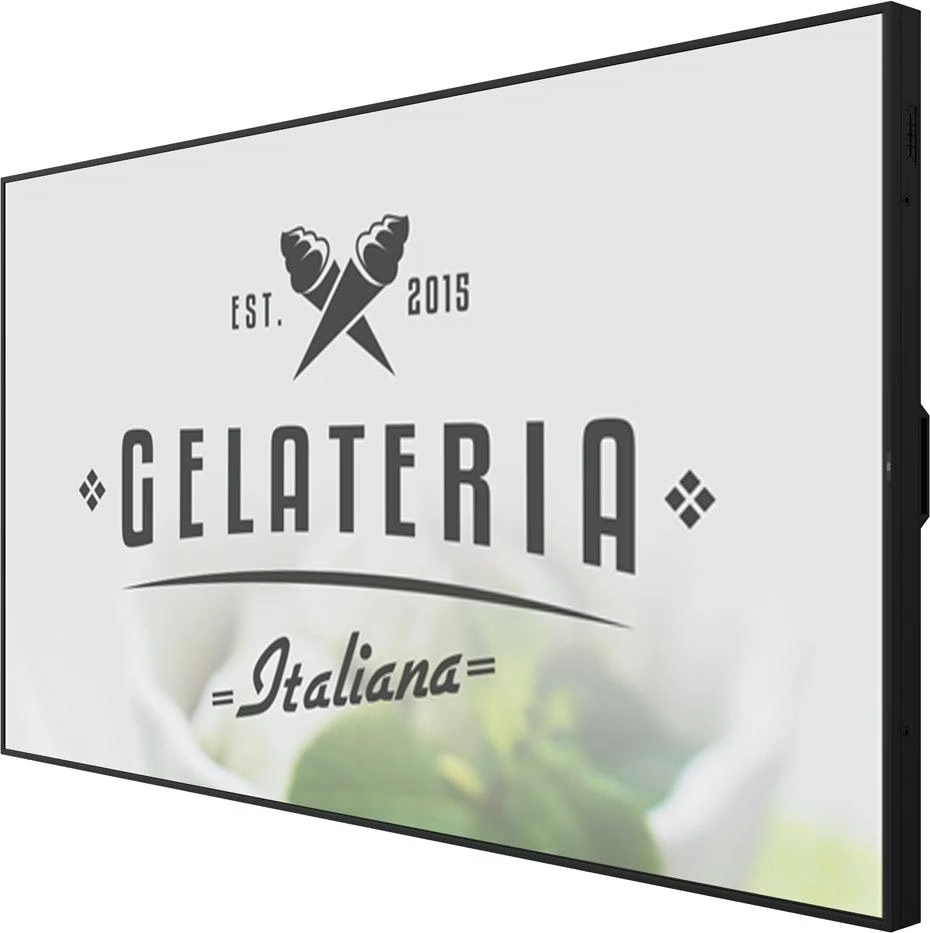 Hisense 75WH80GE 75" Schaufenster Display – 4.000 cd/m² – Android 14 - VESA 600x600