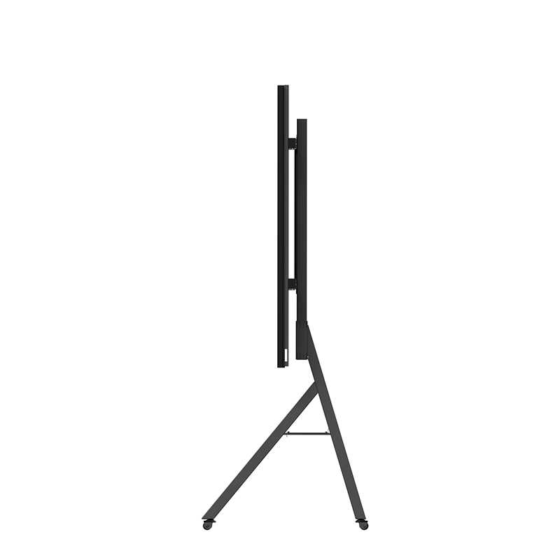 Hagor HP LED Trolley LG LAPA 136" 6298 - mobiles Standsystem für LG LAPA136-GF - 3 Höhen - Rollen mit Feststellbremse - inkl. AV-Ablage - schwarz