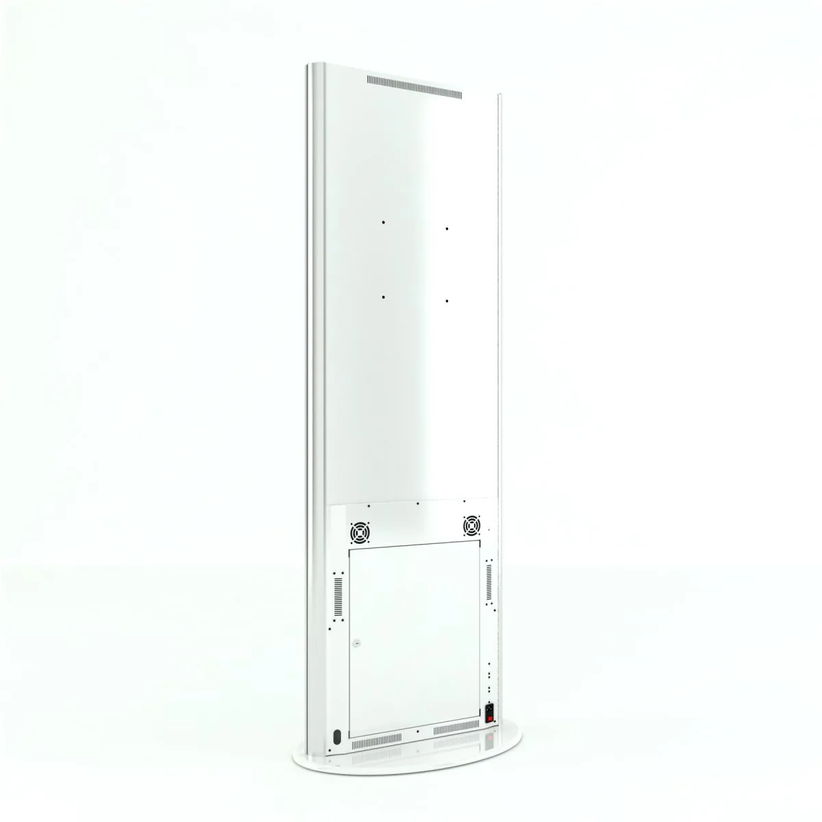 SWEDX Lamina Touch SWLT-40K8-A1 - Touch-Stele 40" Portrait - 4K UHD - 350 cd/m² - 24/7 - Infrarot 10-Punkt-Touch - NO-OS - weiß